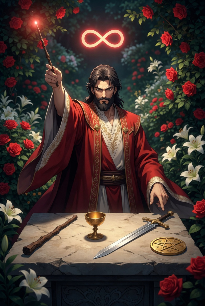 The Magician tarot card