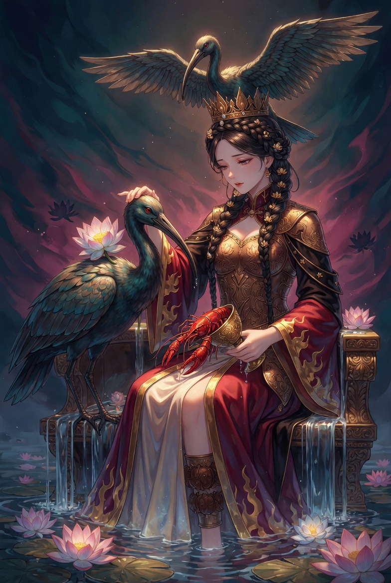 Queen of Cups tarot card