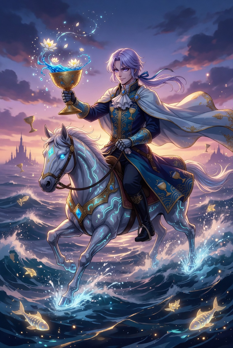 Prince of Cups tarot card