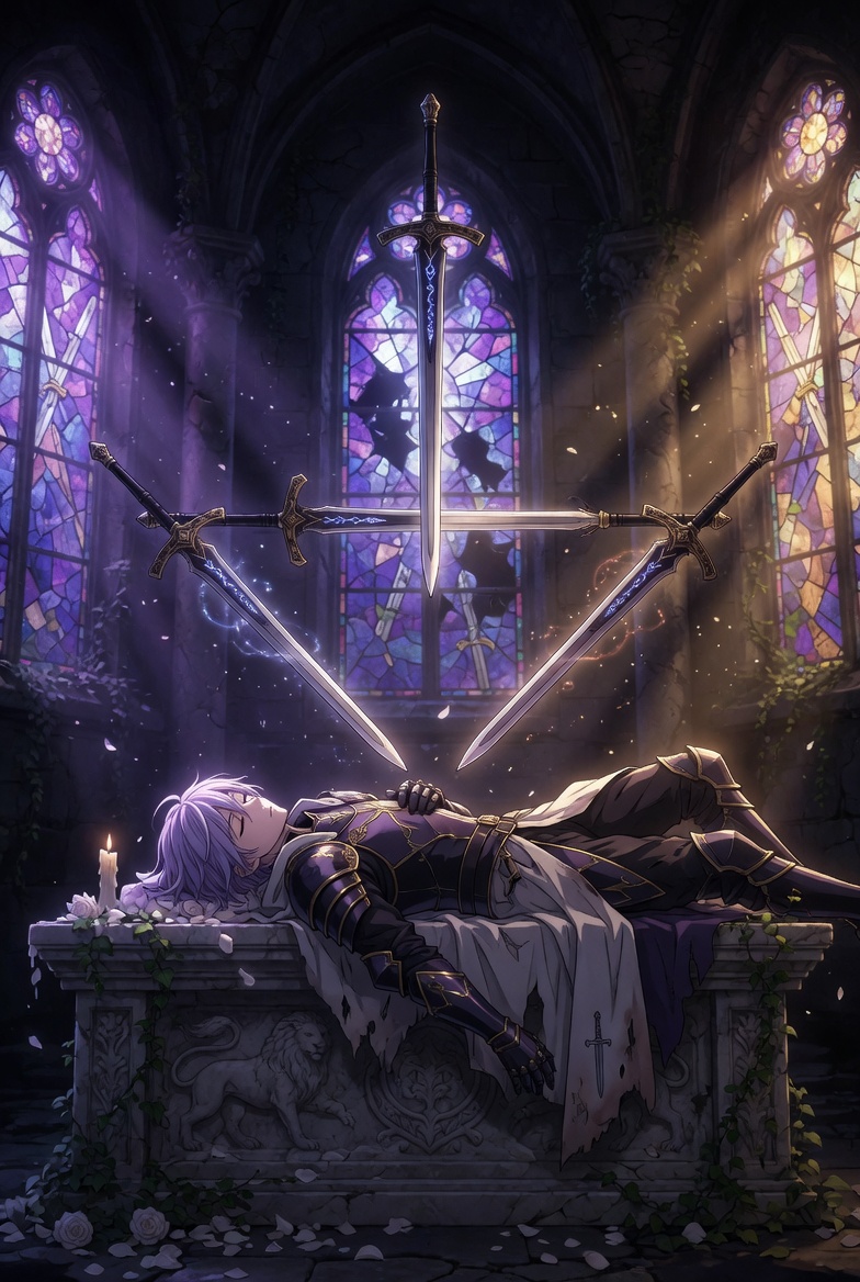 Four of Swords tarot card