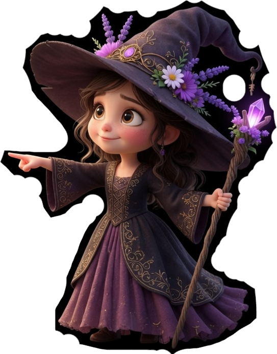 Witch pointing toward the articles